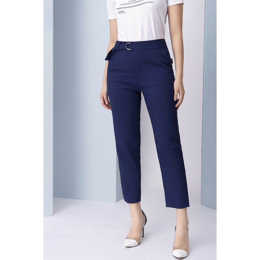 Quần Baggy Nữ Lưng Cao LUPERI Chất Liệu Thái Lạnh Mềm Mịn, Co Giãn Nhẹ, Không Co Nhăn, Không Bai Xù LFQD2119