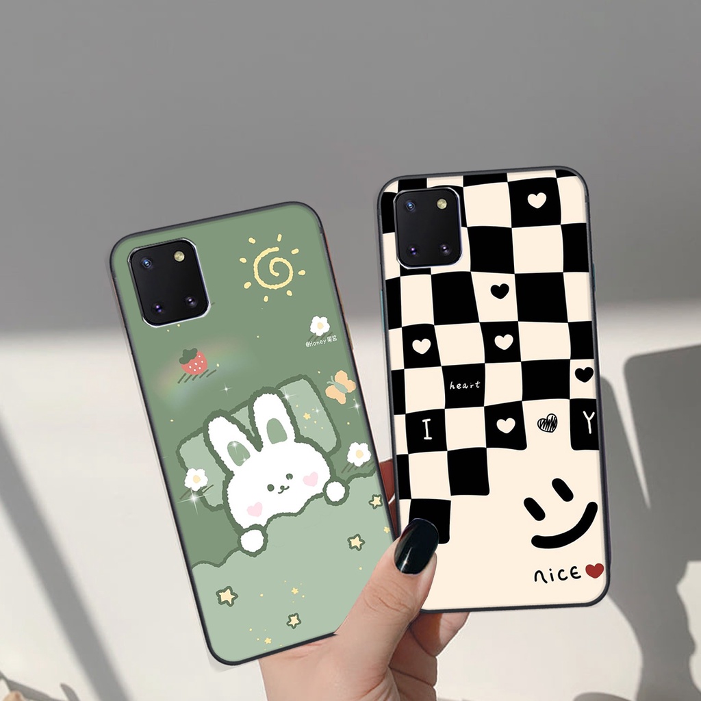 Ốp lưng Samsung Galaxy NOTE 10 LITE in hình Gấu nâu - hồng, Gấu Be@rick  cực CUTE, DỄ THƯƠNG
