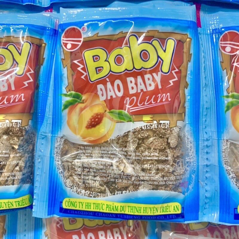 Ô mai tuổi thơ, ô mai táo, nho, đào