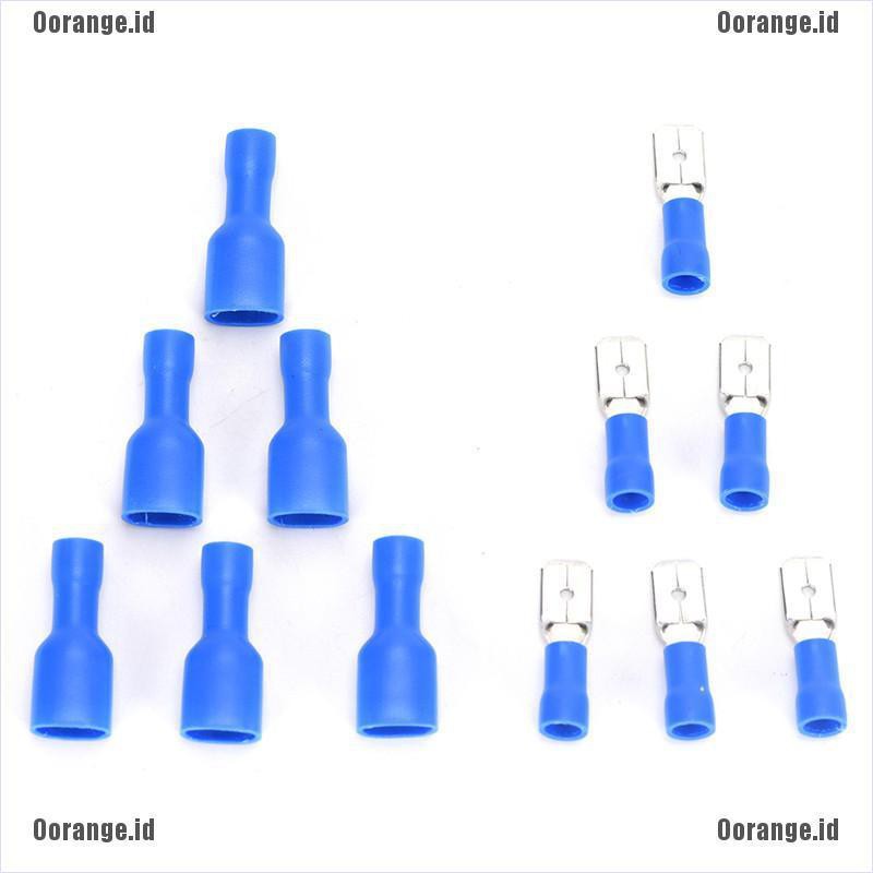 Set 100 Đầu Nối Dây Cáp Cách Điện Tiện Dụng