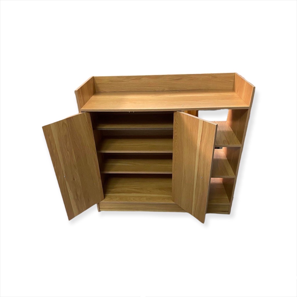 Tủ Để Giày - Kệ Đựng Giầy Gỗ Thông Minh Lắp Ghép 3 Ngăn, Cực Tiện Ích
