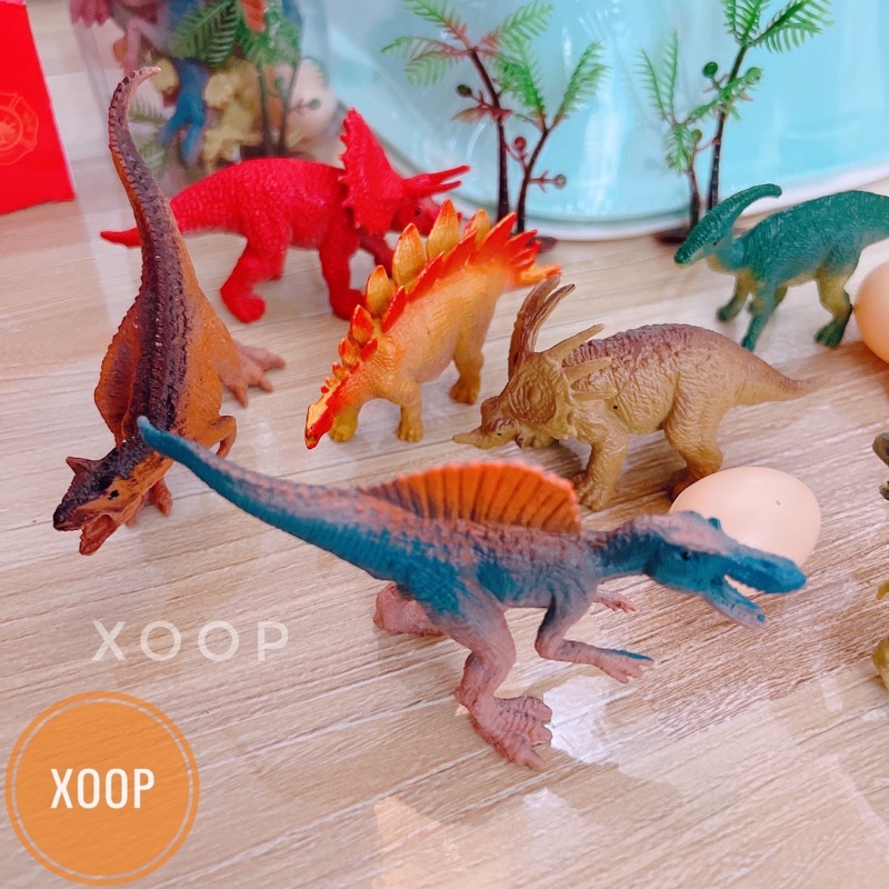 Đồ chơi xoop! Bộ sưu tập khủng long thời tiên sử 12 chi tiết