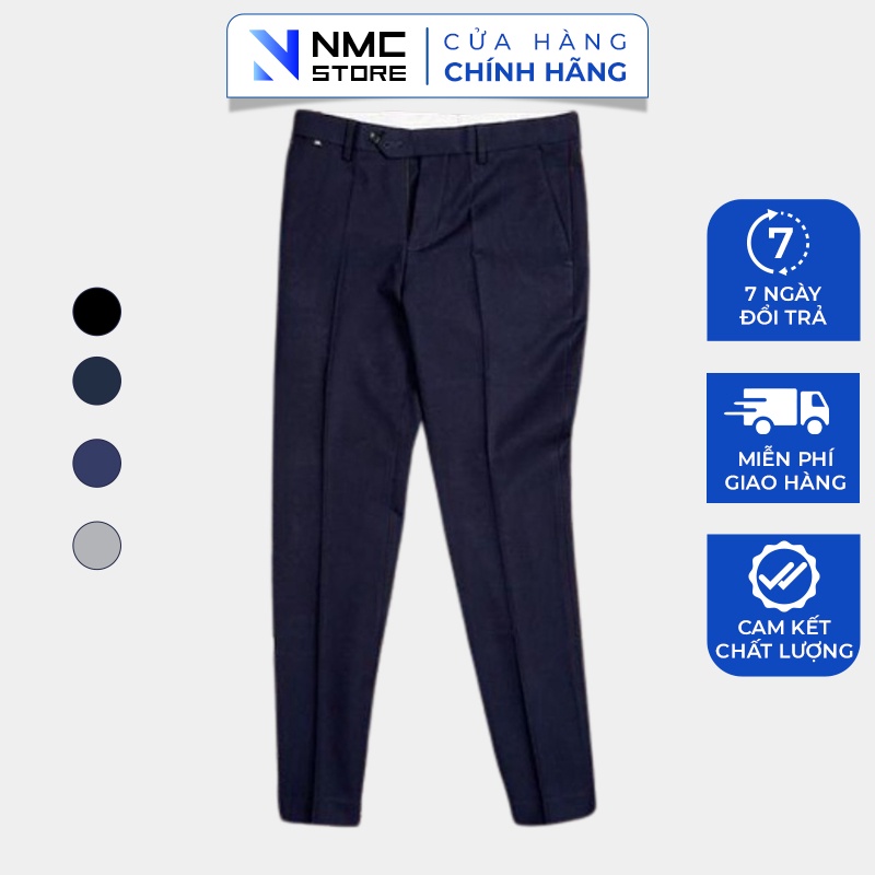 Quần Âu Nam NMC STORE Ống Đứng Dáng Công Sở Chất Vải Chéo Cao Cấp