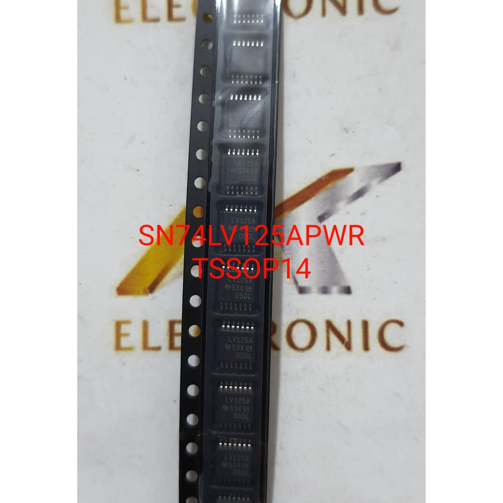 IC Số SN74LV125APWR LV125A TSSOP14 Nhập khẩu (con)