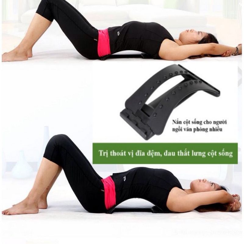 Dụng cụ hỗ trợ tập lưng ( hàng loại 1 có vỏ hộp) khung nắn chỉnh cột sống, giúp cải thiện đau cột sống