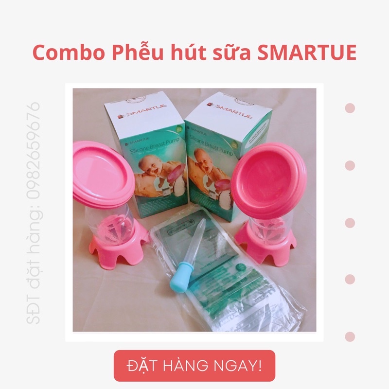 Combo phễu hứng hút sữa