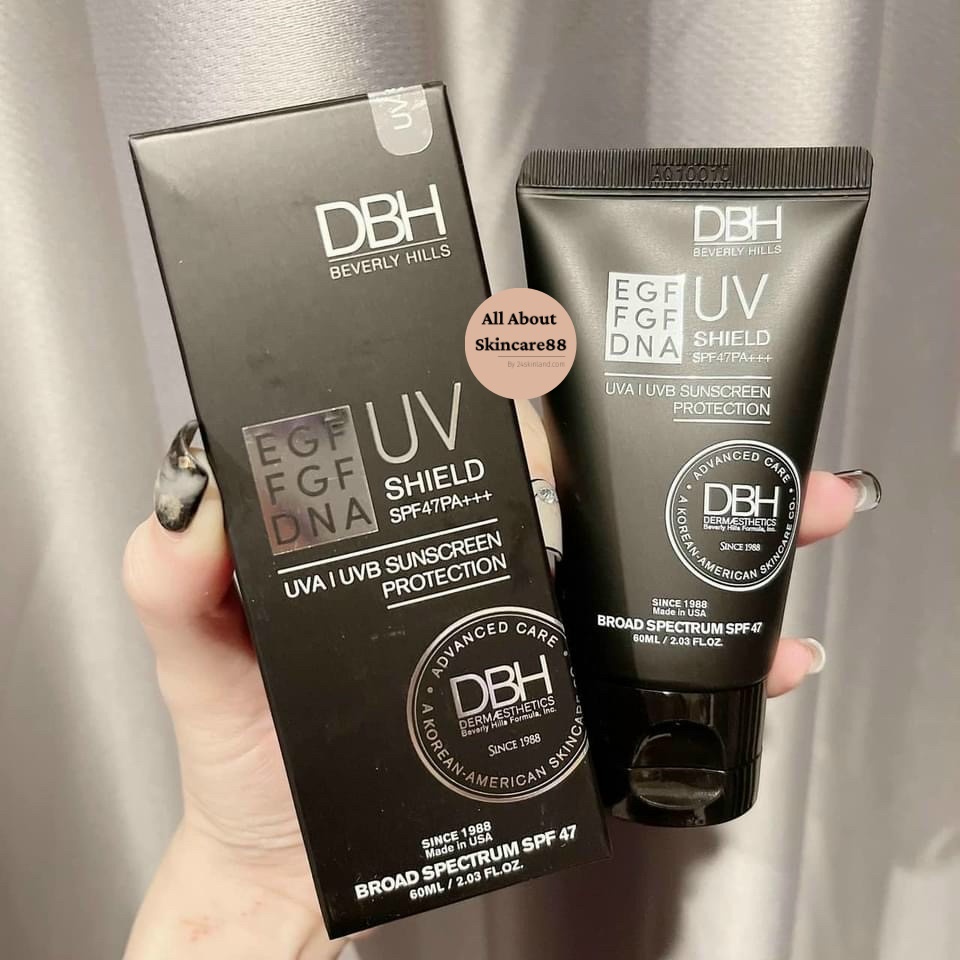 Kem chống nắng dành cho mọi loại da DBH EGF UV Shield SPF50 PA+++ (60ml) (bản Mỹ)