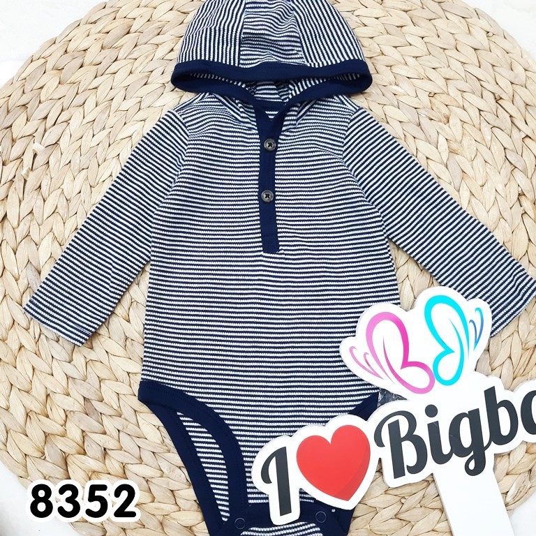 Bodysuit / Body tay dài cho bé trai, bé gái, hàng Carter made in Cambo xuất xịn, cotton rất mềm mịn