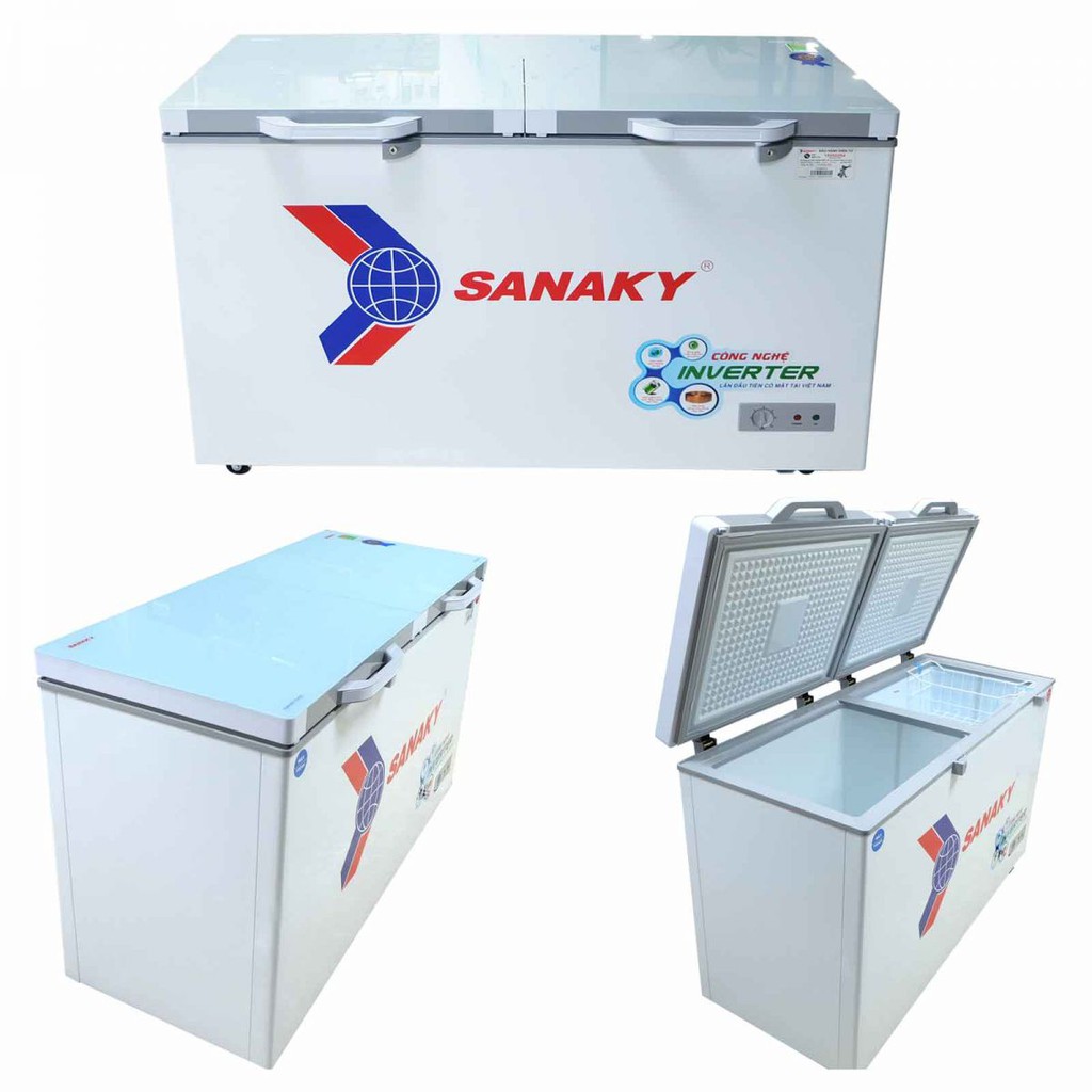 Tủ đông Sanaky 400 Lít Inverter VH-4099W4KD (Miễn phí giao tại HCM-ngoài tỉnh liên hệ shop)