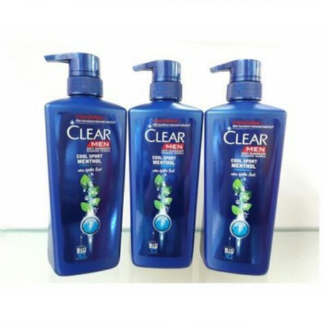 Dầu gội clear men thái lan