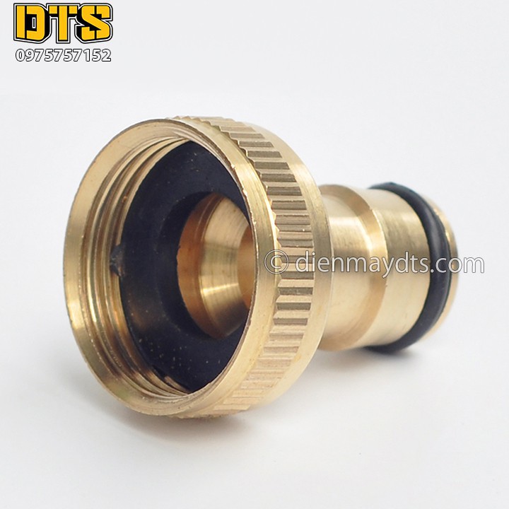 Đầu nối vào bằng đồng - Đầu hút nước vào cho máy rửa xe áp lực cao, máy xịt rửa cao áp, máy rửa xe