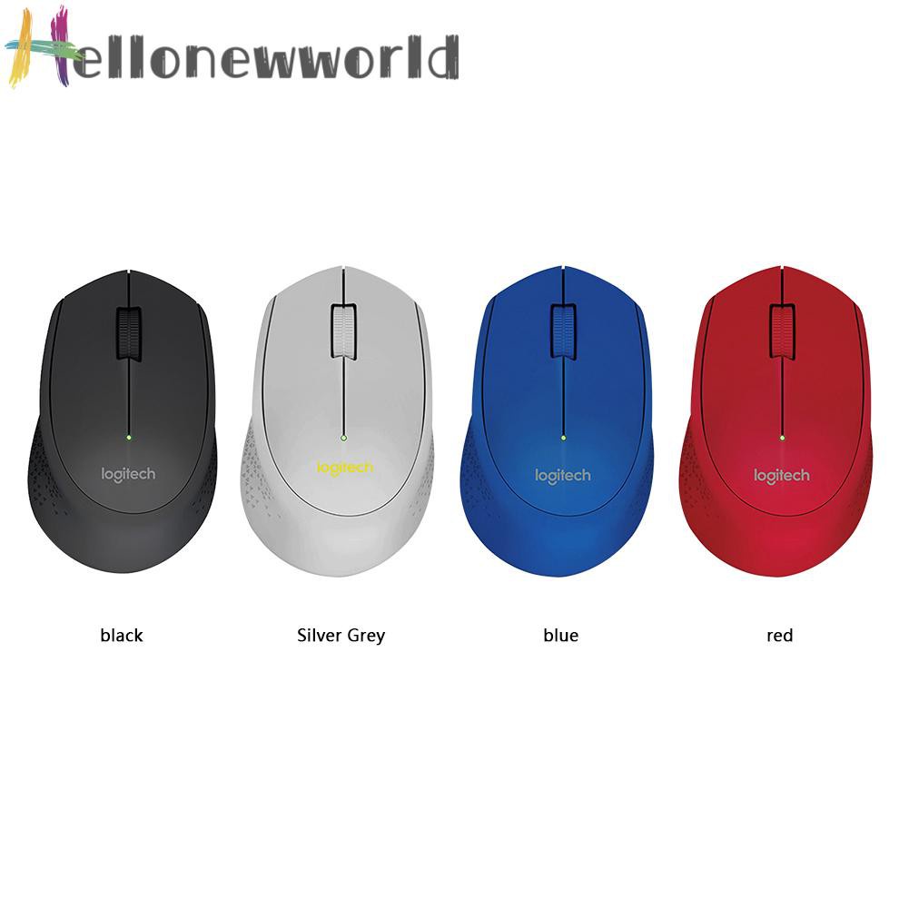 Hellonewworld Logitech M280 Wireless Optical Mouse Computer PC Receiver Cordless Mice