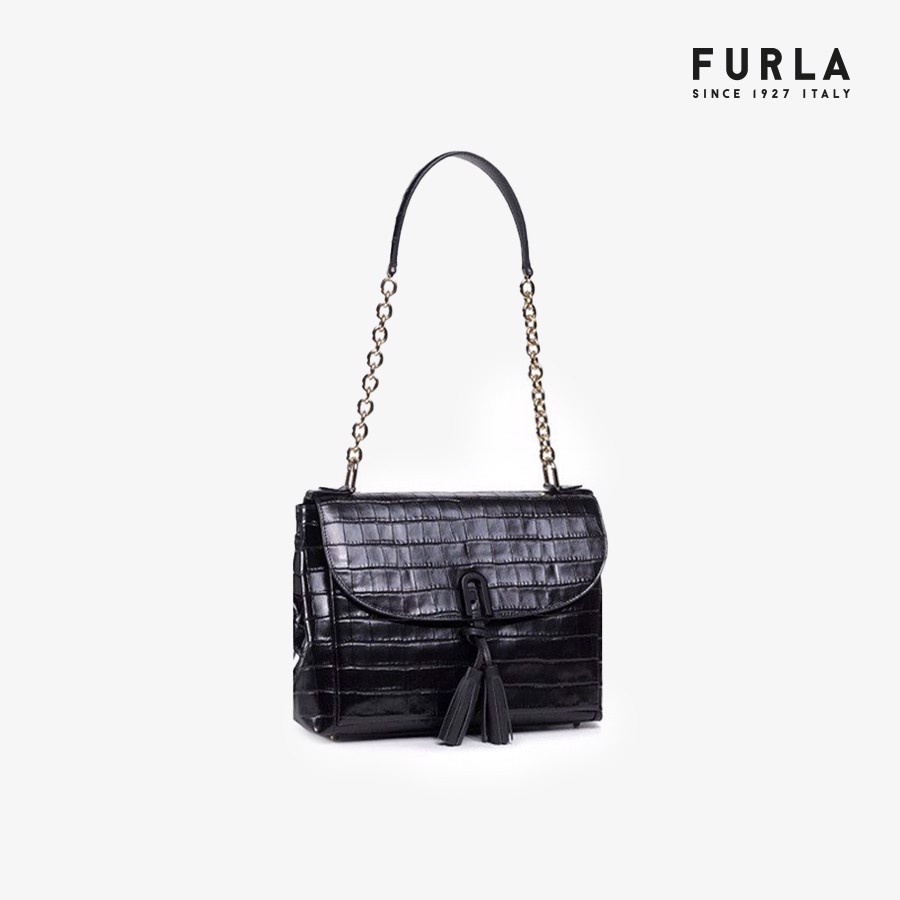 Túi Nữ FURLA 1927 Tassel L Shoulder Bag Vitello St Cocco