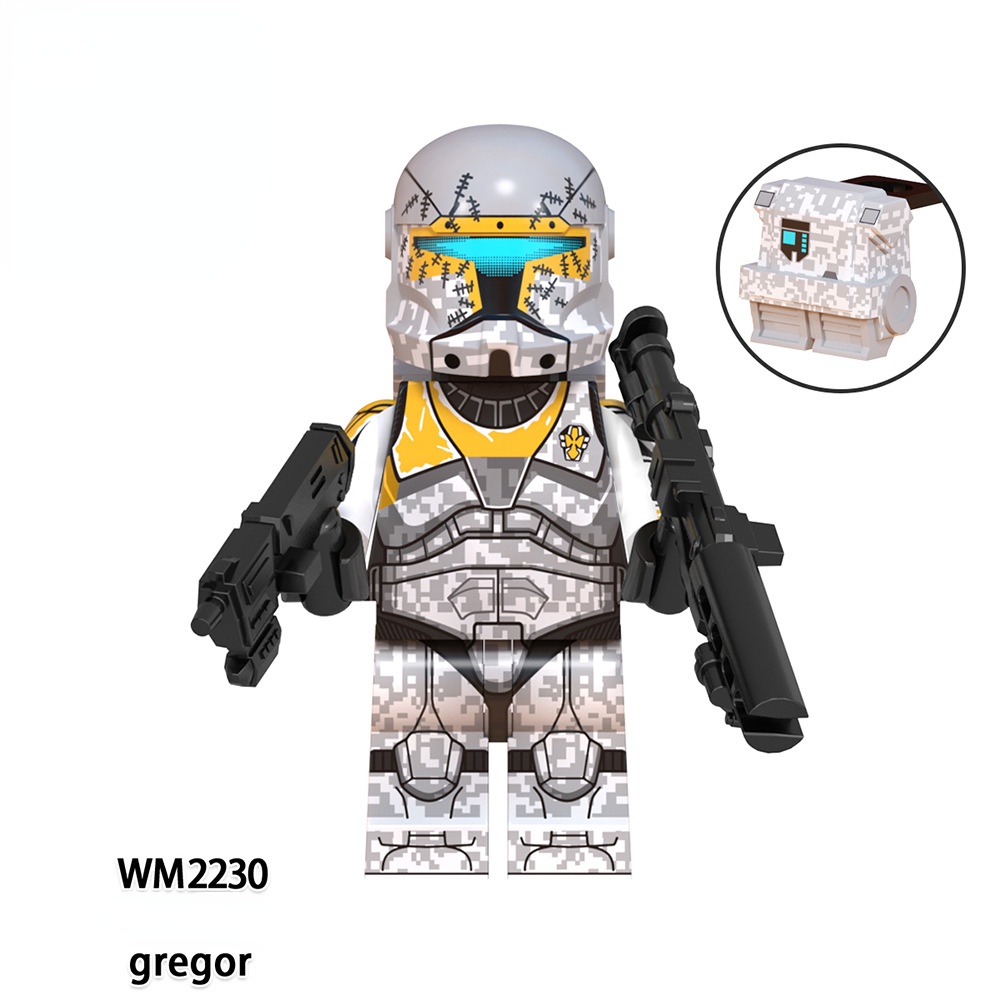 Bộ Đồ Chơi Lắp Ráp Mô Hình lego Nhân Vật Phim Star Wars Độc Đáo Cho Bé