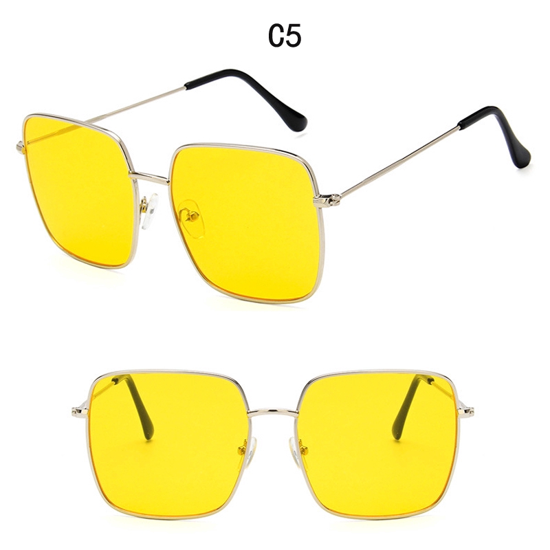 Kính mát gọng vuông kiểu dáng thời trang cá tính