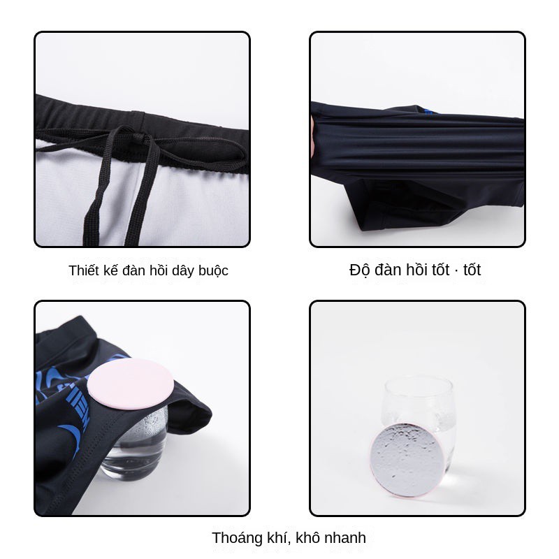 Quần bơi nam, suối nước nóng võ sĩ nam, kích thước lớn nhanh khô Quần bơi chuyên nghiệp dành cho người lớn kính bơi phù | BigBuy360 - bigbuy360.vn