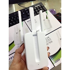 Cục khuếch đại sóng Wifi Repeater Fast FW300RE 2 Anten tốc độ 300Mbps | BigBuy360 - bigbuy360.vn