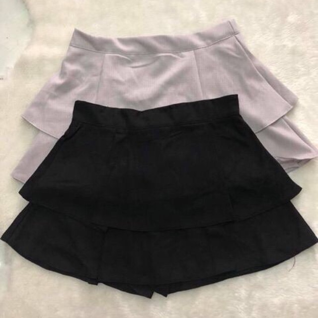 [Mã FASHIONT4WA2 giảm 10K đơn 50K] Chân váy 2 tầng xếp nhỏ xinh | BigBuy360 - bigbuy360.vn
