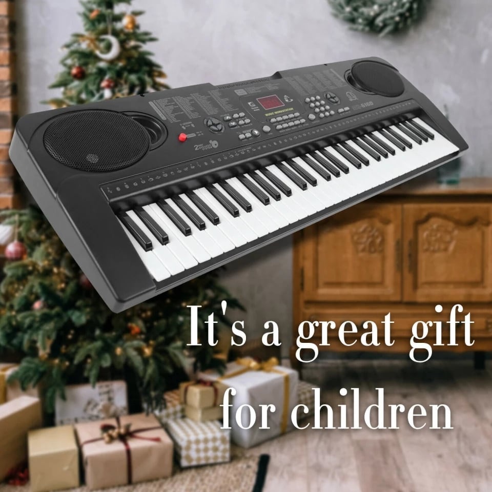 Đàn Piano, Đàn Organ Electronic Keyboard 61 Phím Cho Người Mới Tập