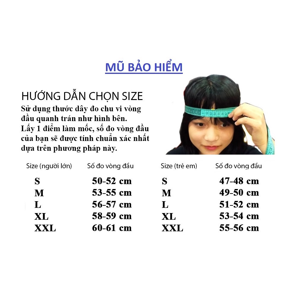 Mũ 3/4 Yohe 878 Plus Đen Nhám Bảo Hành Chính Hãng - Biker Sài Gòn