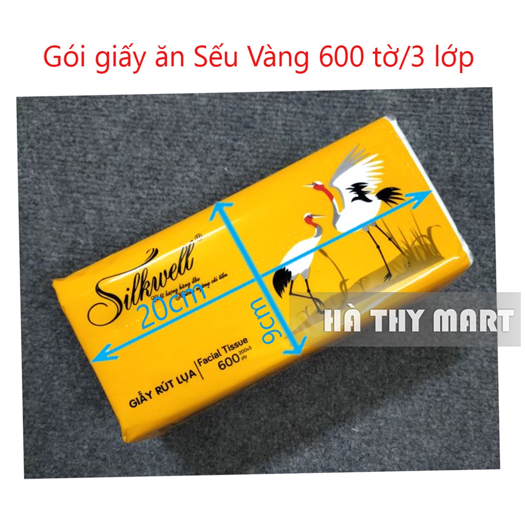 Combo 2 gói giấy ăn rút cao cấp 2 lớp Skillwell mềm mịn