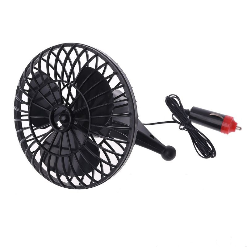 Quạt làm mát mini đặt trong xe hơi 12V