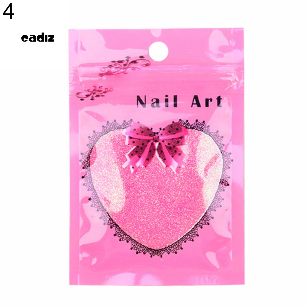 [Hàng mới về] Bột Vẽ Móng Tay Tạo Hiệu Ứng Tráng Gương Lấp Lánh