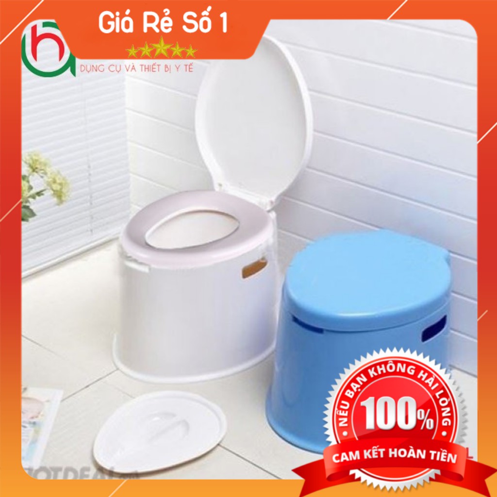 (Tbyt Hào Anh)Bô Vệ Sinh Cho Người Già, Toilet Di Động Nhựa Cao Cấp- [Ưu đãi giá rẻ 2019]