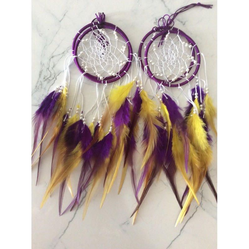 Nguyên liệu làm vòng dreamcatcher đk 10 cm