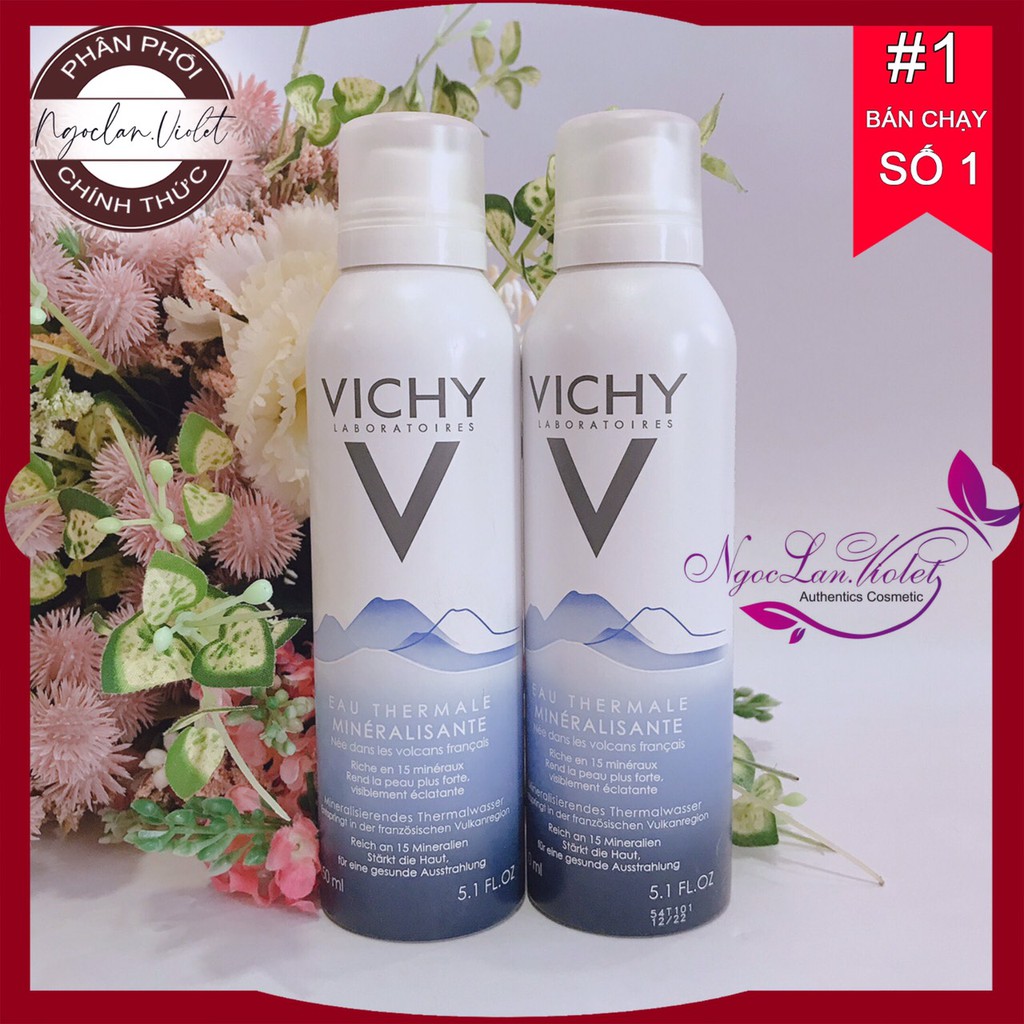 Xịt khoáng dưỡng da Vichy Mineralizing Thermal Water 50-150-300ml