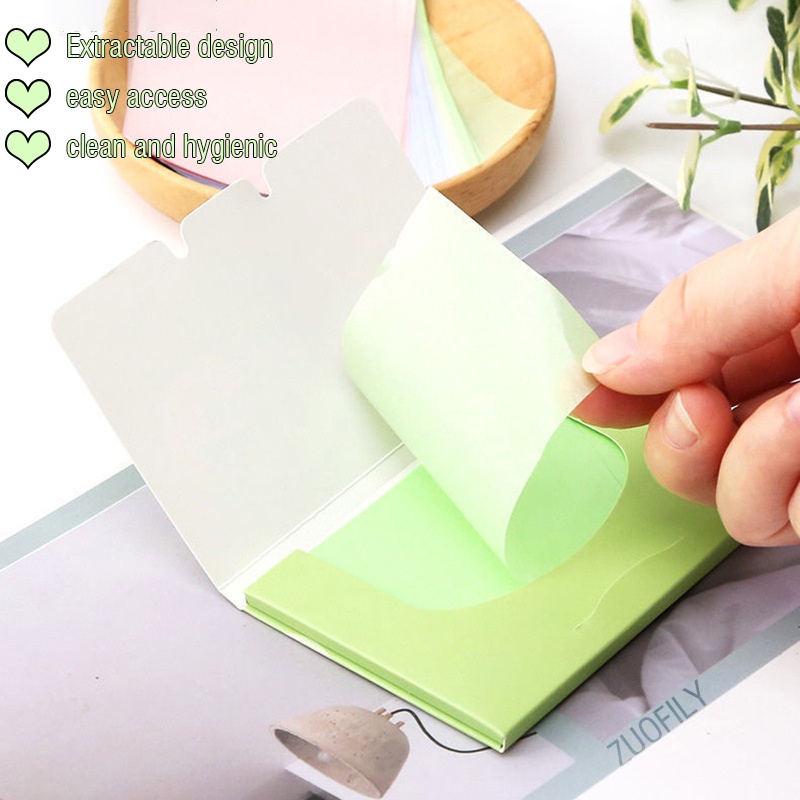 Set 100 Giấy Thấm Dầu Làm Sạch Da Mặt
