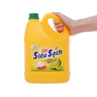 Combo 2 Chai Nước Rửa Chén LIX 3.8Kg Siêu Sạch