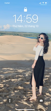 [Hình thật] Chân váy midi xẻ tà màu đen