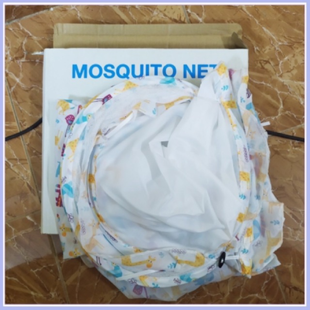 Màn chụp gấp gọn Mosqujto Net cao cấp cho bé