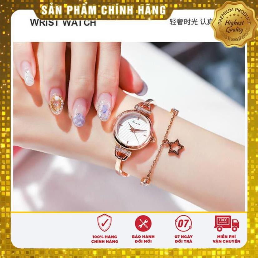 Hàng Cao Cấp -  Đồng hồ nữ Kimio K6400 kèm lắc tay siêu xinh- Hàng Nhật chính hãng🎌🎌🎌 - lỗi 1 đổi 1