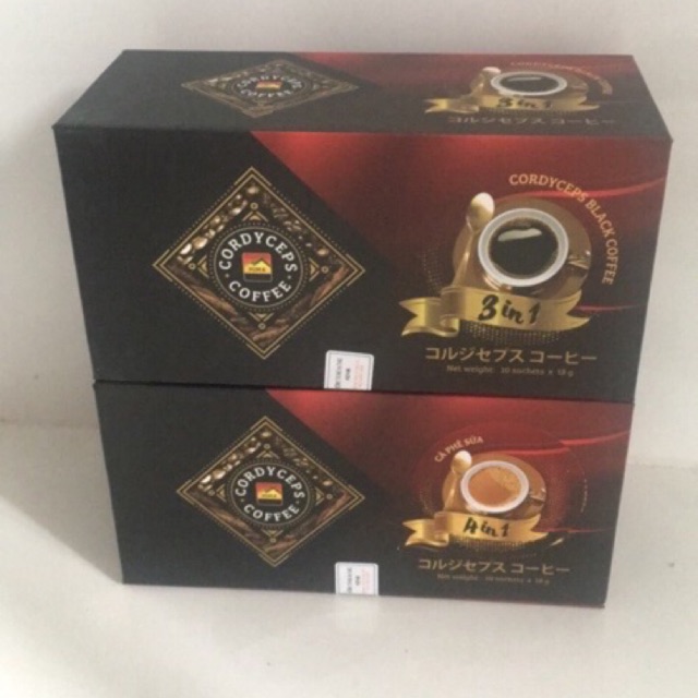 CÀ PHÊ ĐÔNG TRÙNG HẠ THẢO HIMA loại 10 gói