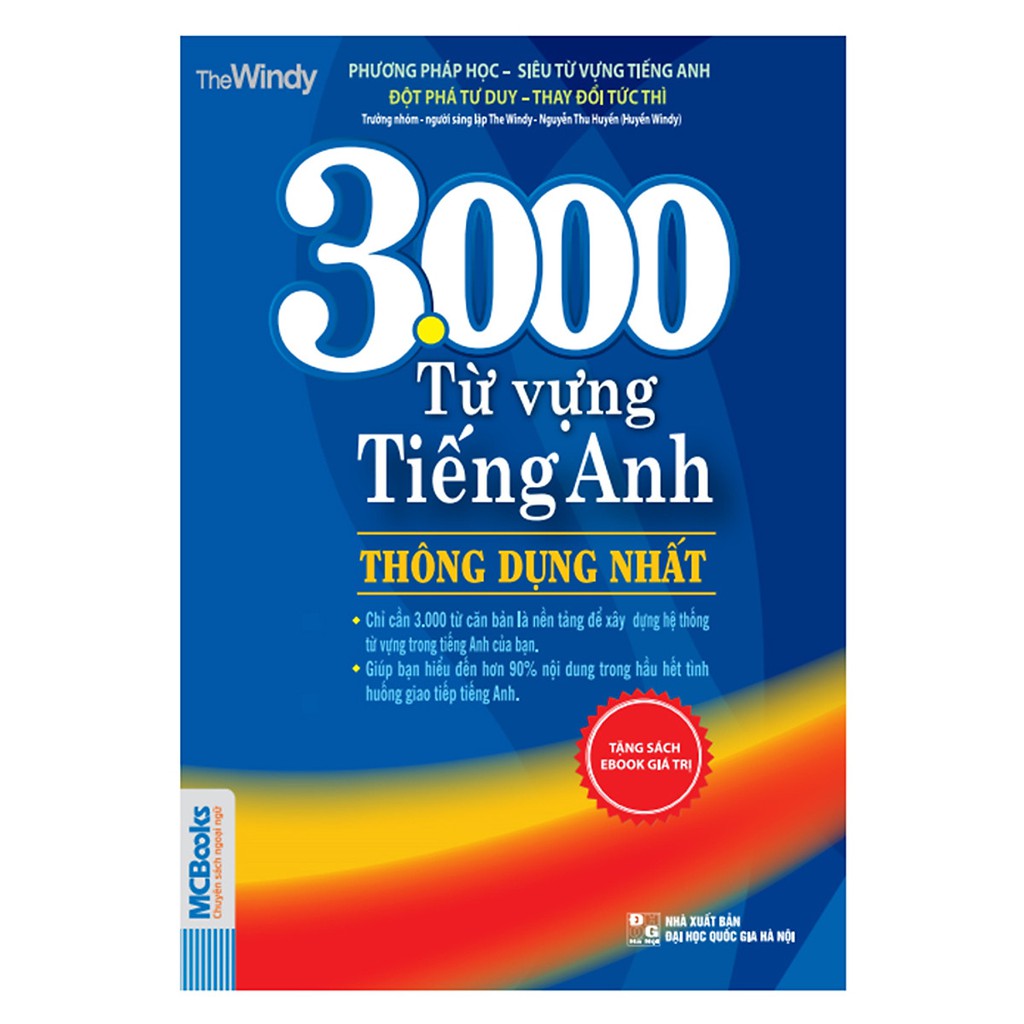 Sách - 3000 từ vựng tiếng anh thông dụng nhất (Tái Bản)