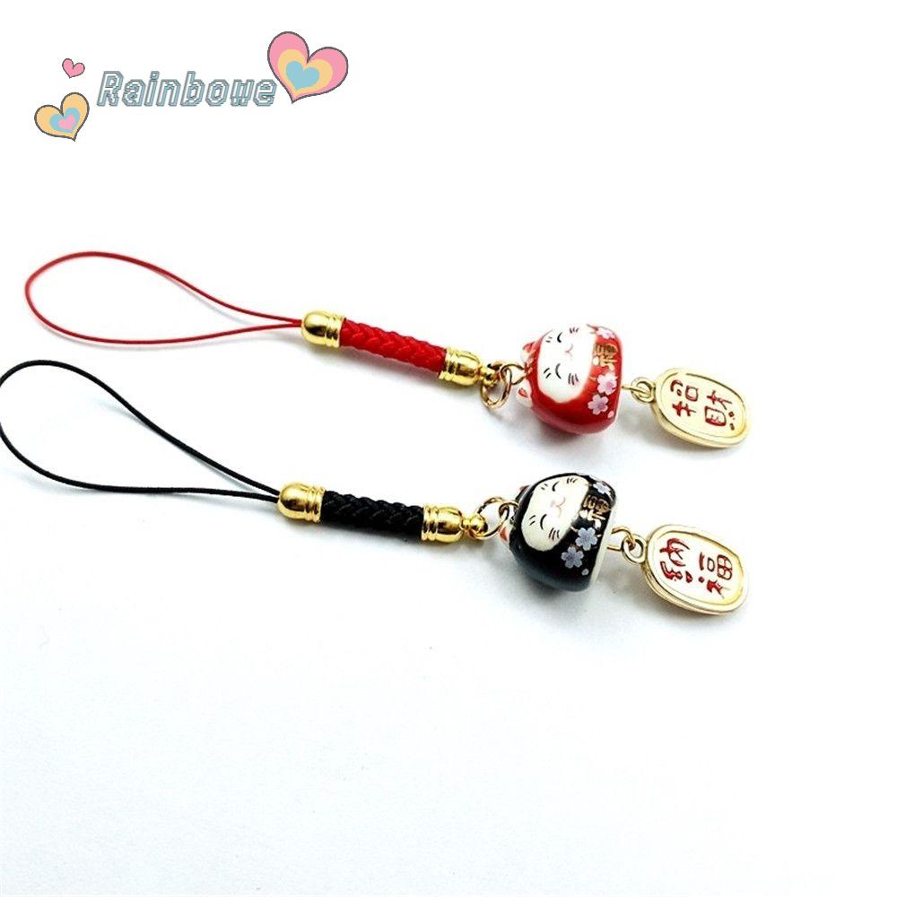 Dây Đeo Điện Thoại Màu Cầu Vồng Xinh Xắn