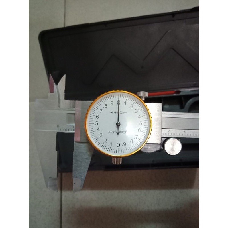 thước kẹp đồng hồ 150mm bằng thép