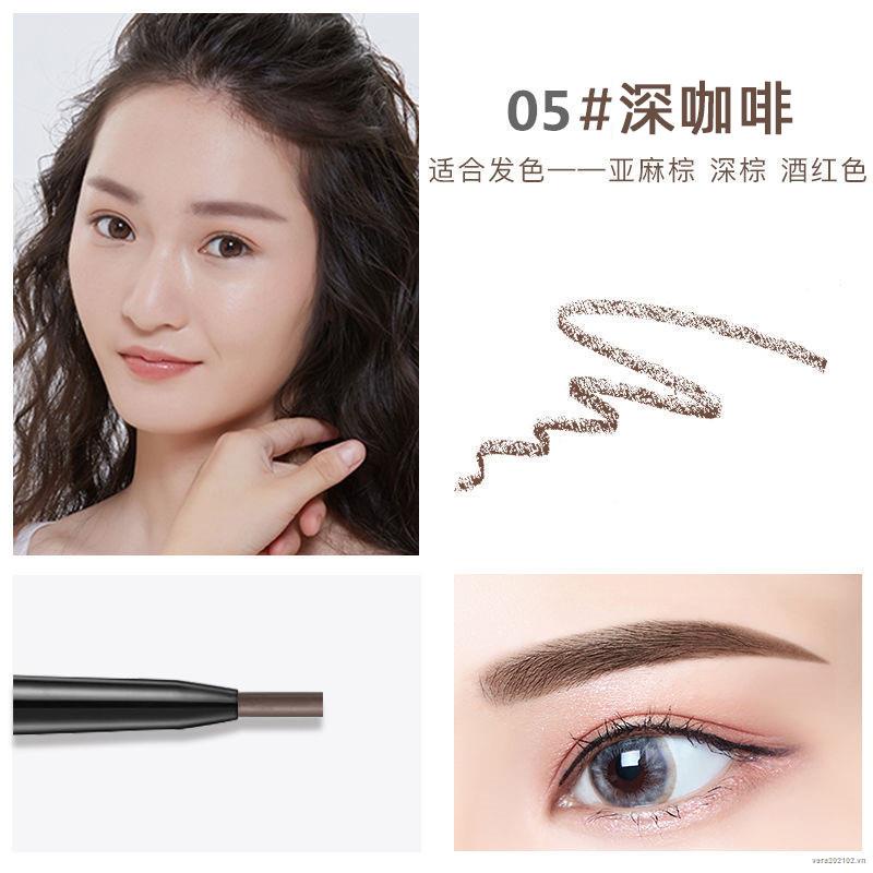 [Hàng mới về] Bút kẻ lông mày hai đầu ngòi mảnh 1.5mm dạng xoay tự động chống mồ hôi không trôi cho người mới bắt đầu | BigBuy360 - bigbuy360.vn