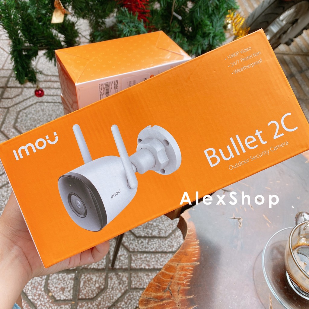 XÃ KHO  F22 / F42 Camera Imou IP Ngoài Trời Quay Đêm Màu Bullet 2M/4M AI - Phân Phối Chính Thức FPT