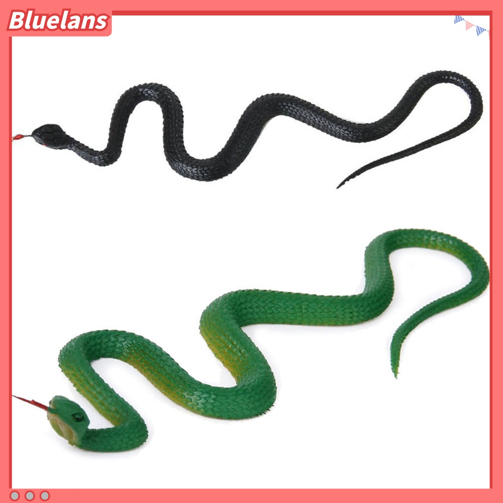 Bluelans♡ Đồ Chơi Rắn Giả Giống Thật Vui Nhộn Làm Quà Tặng Ngày Cá Tháng Tư
