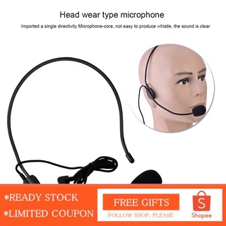 Micro đeo đầu jack 3.5mm cho loa khuếch đại âm thanh