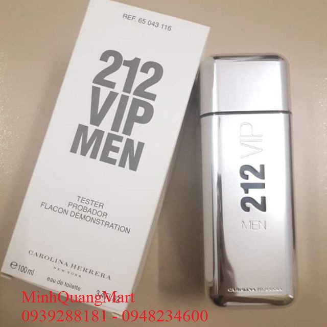 Nước hoa Carolina Herrera 212 VIP Men 100ml tester