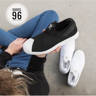 |Ảnh thật| Adidas Superstar Slip on