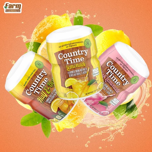 Bột pha nước chanh Country Time Lemonade cung cấp Vitamin C tăng sức đề kháng 538g - Maria Mart