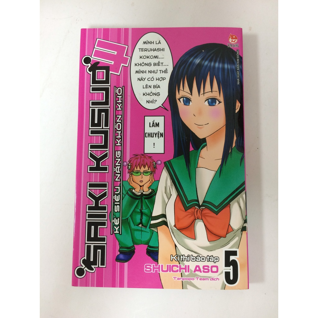 Sách - Saiki Kusuo - Kẻ Siêu Năng Khốn Khổ - Tập 5