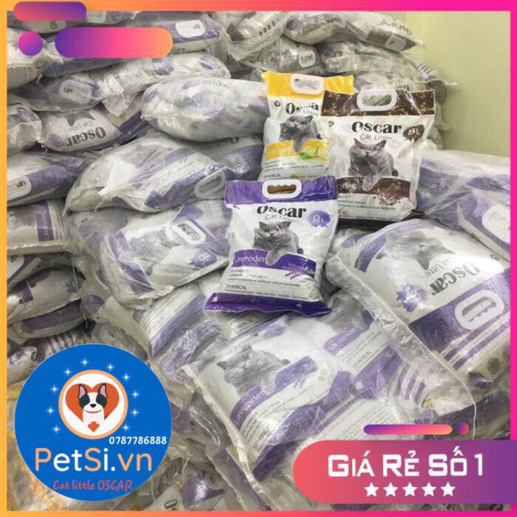 Cát vệ sinh cho mèo - Oscar