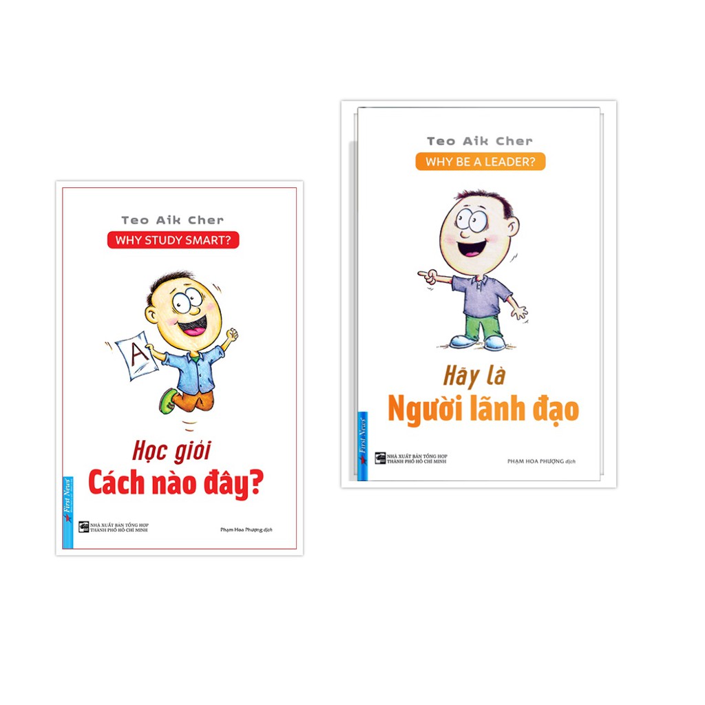 Sách - Combo Học Giỏi Cách Nào Đây? 53818 + Hãy Là Người Lãnh Đạo 46087 - First News