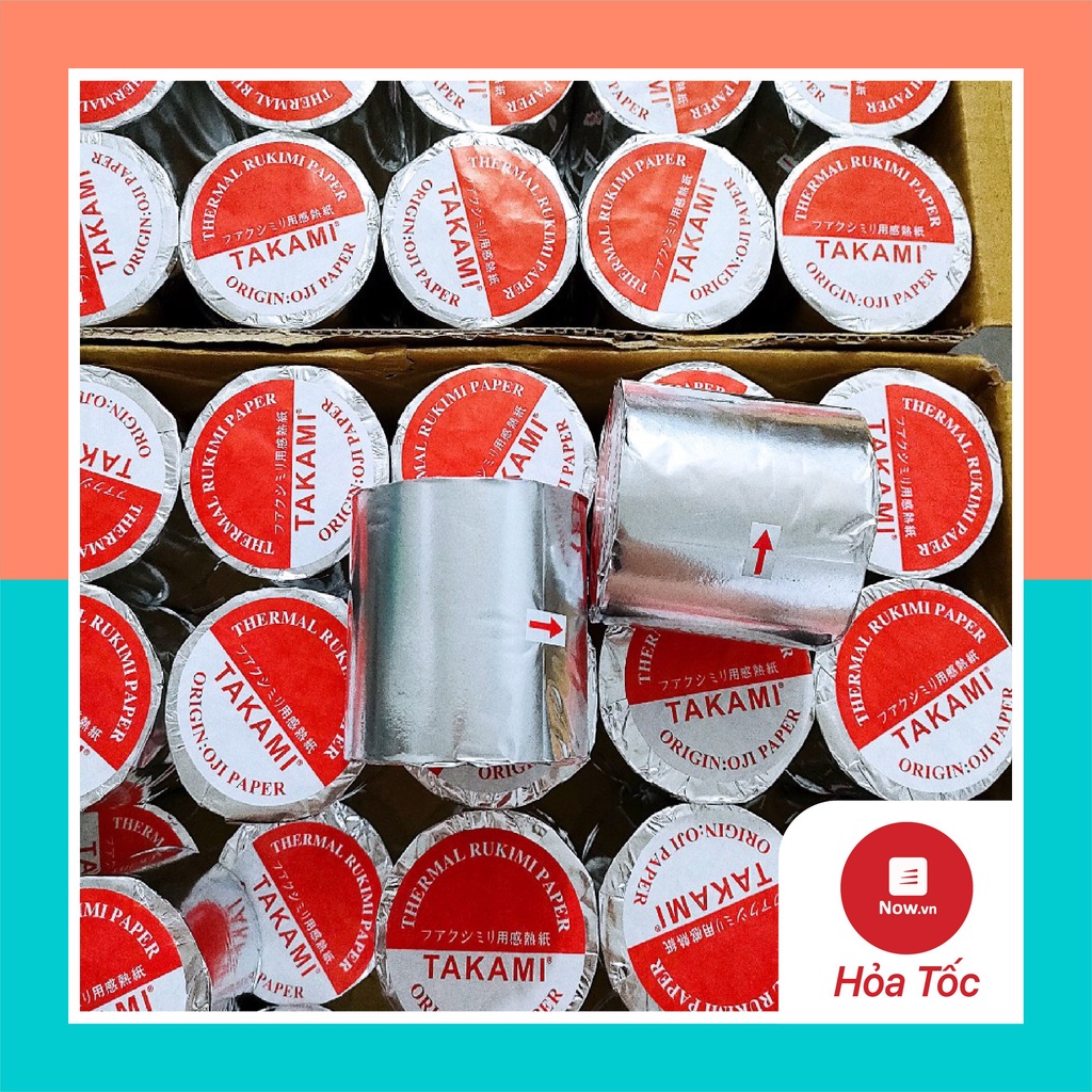 GIẤY IN BILL K80, K57, Giấy In Nhiệt, In Hóa Đơn Cửa Hàng, Siêu Thị, CAFE, Shop Quần Áo, Taxi, Now/Grab/Baemin